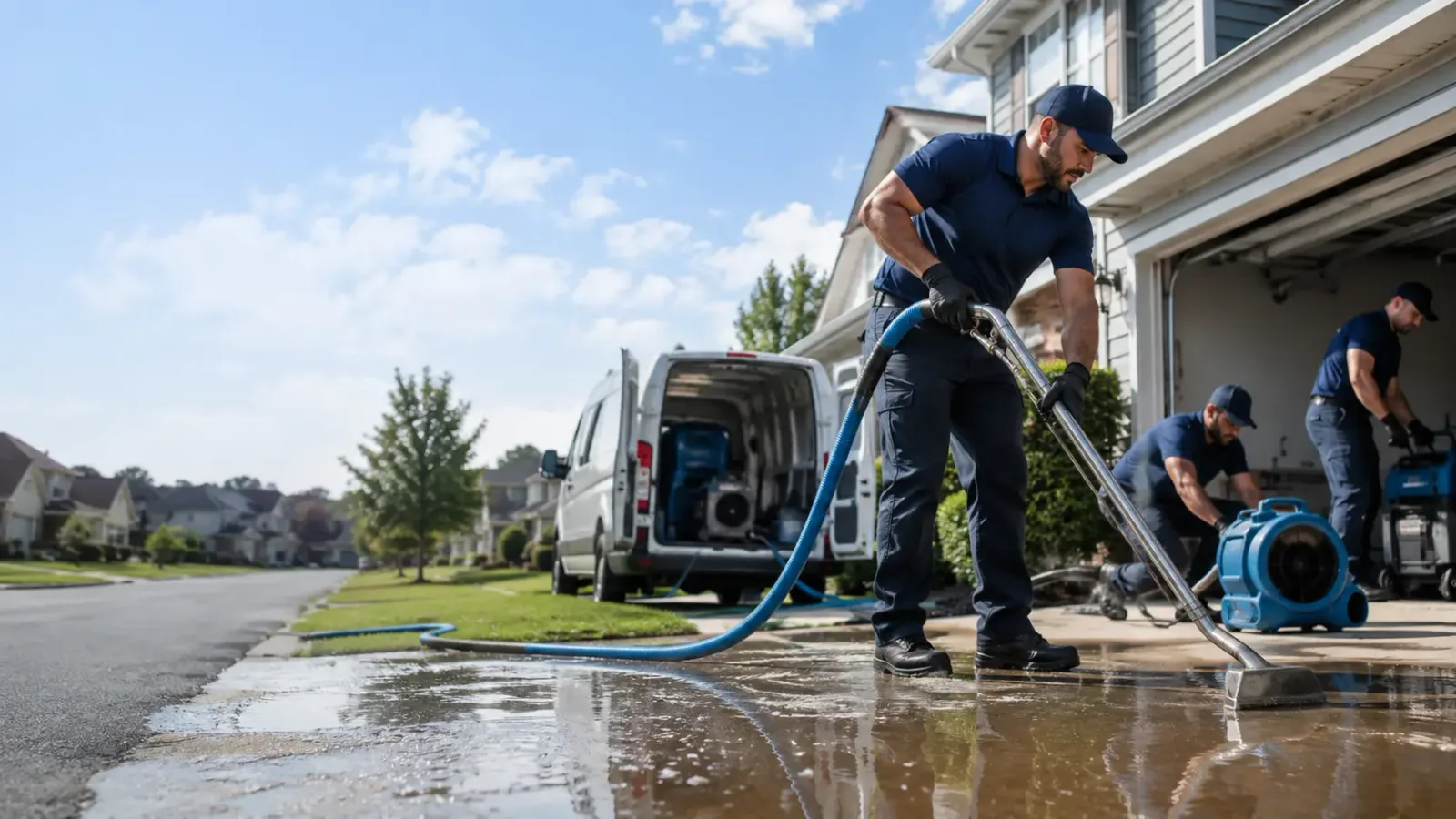 Flood Damage Restoration in Sandy Hook, MS